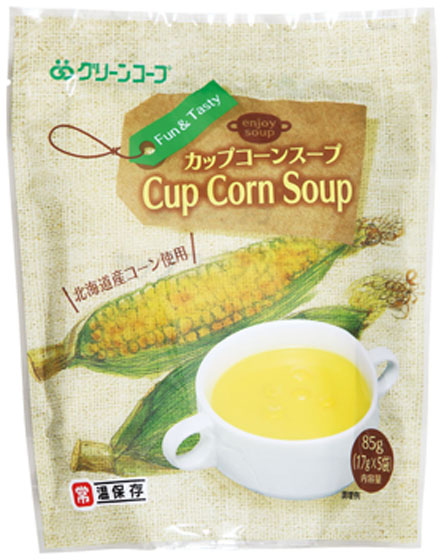 カップコーンスープ