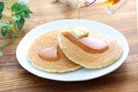 冷凍米粉のパンケーキ