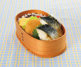 そのままお弁当に北海道産さば塩焼き